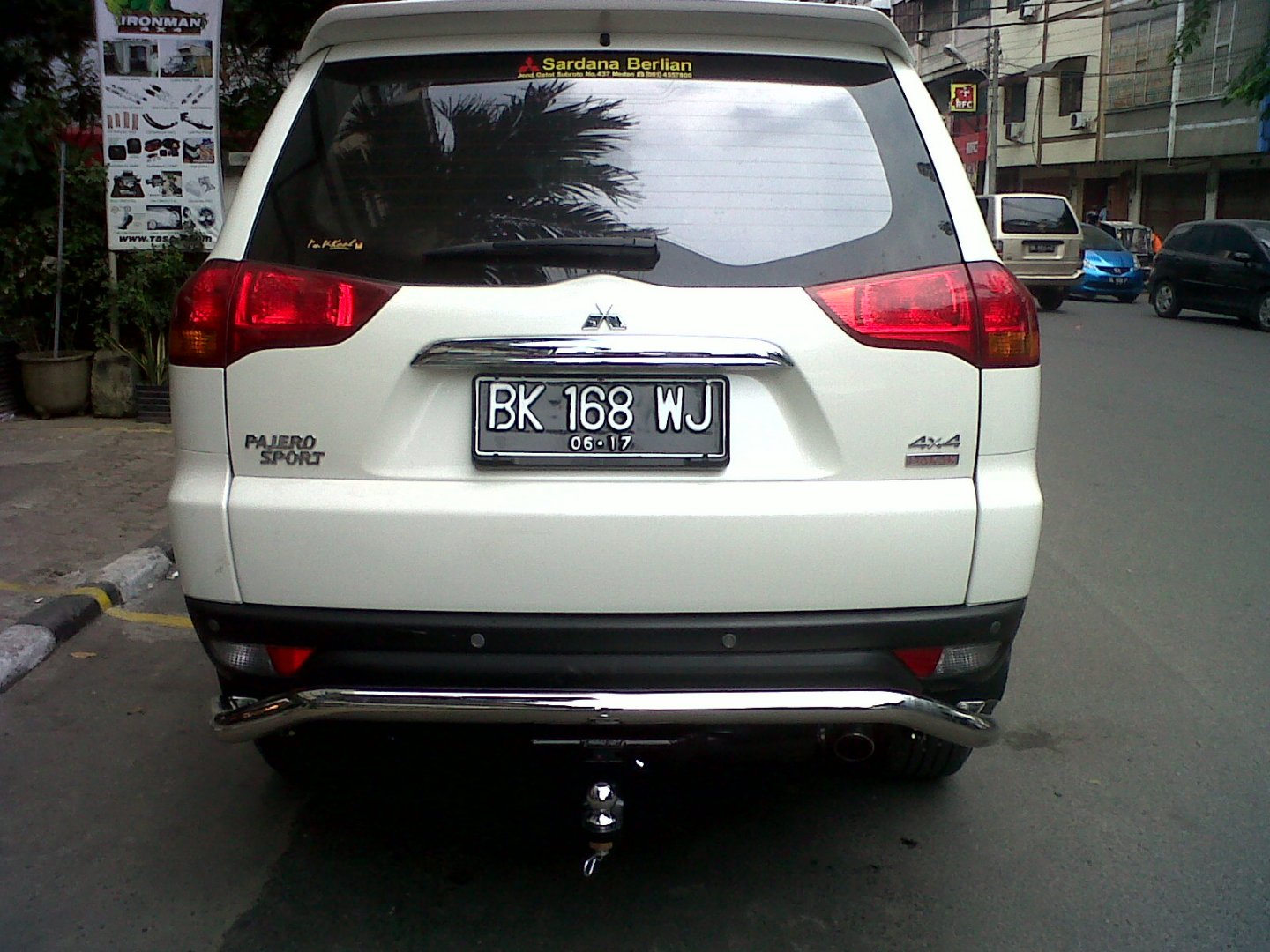 BUMPER BELAKANG PAJERO SPORT Pajero Sport 2009 On TAS Indonesia 