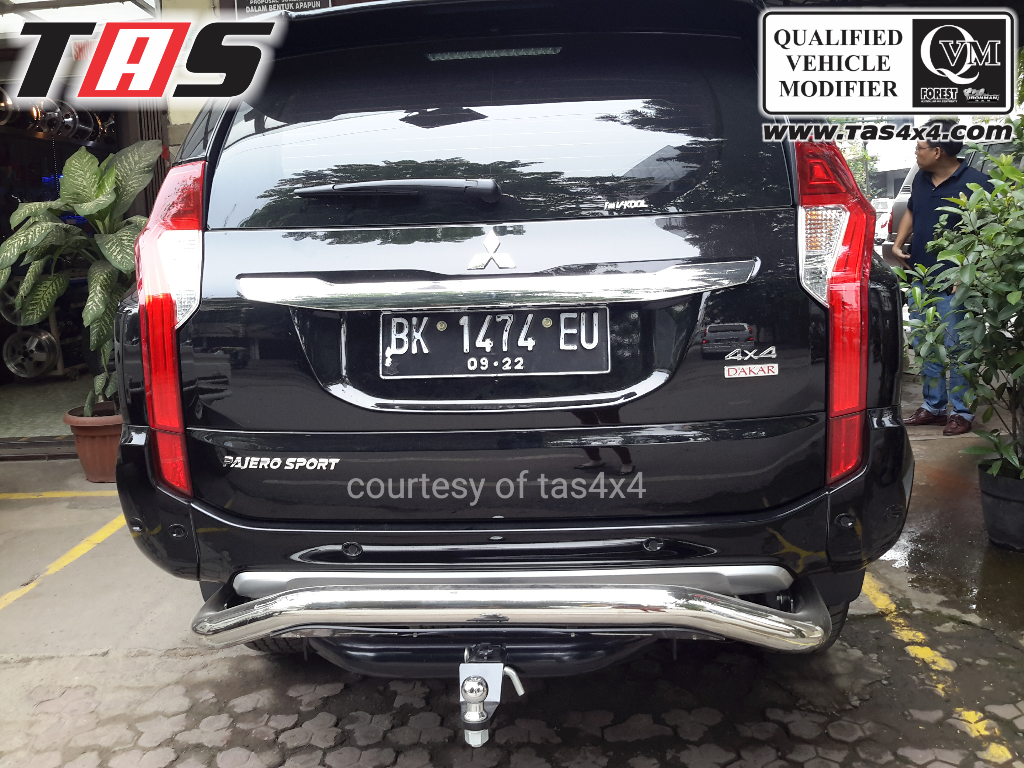 EUROPEAN HEAVY DUTY TOWING BAR FOR ALL NEW PAJERO SPORT 2015+ Pajero